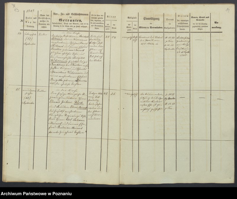 Obraz 10 z jednostki "Duplikat des Trauregisters"