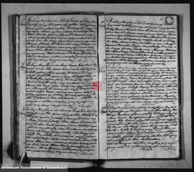 image.from.unit.number "Duplikat Aktów Urzędnika Stanu Cywilnego Parafij Filipowskiey z 1831 R."