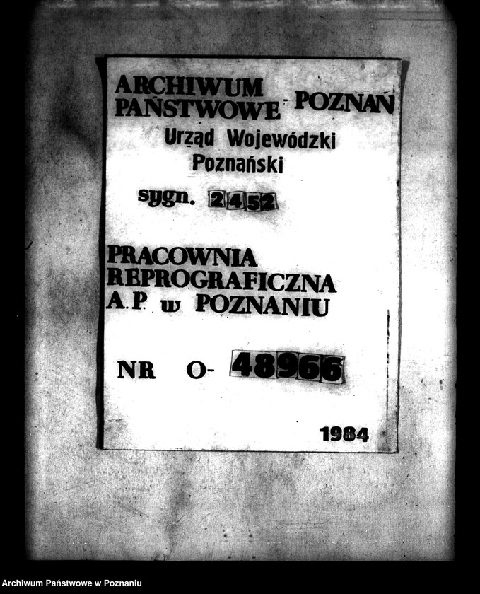 Obraz 19 z jednostki "Scalanie wsi Nowa-Wieś Cienińska powiatu konińskiego"