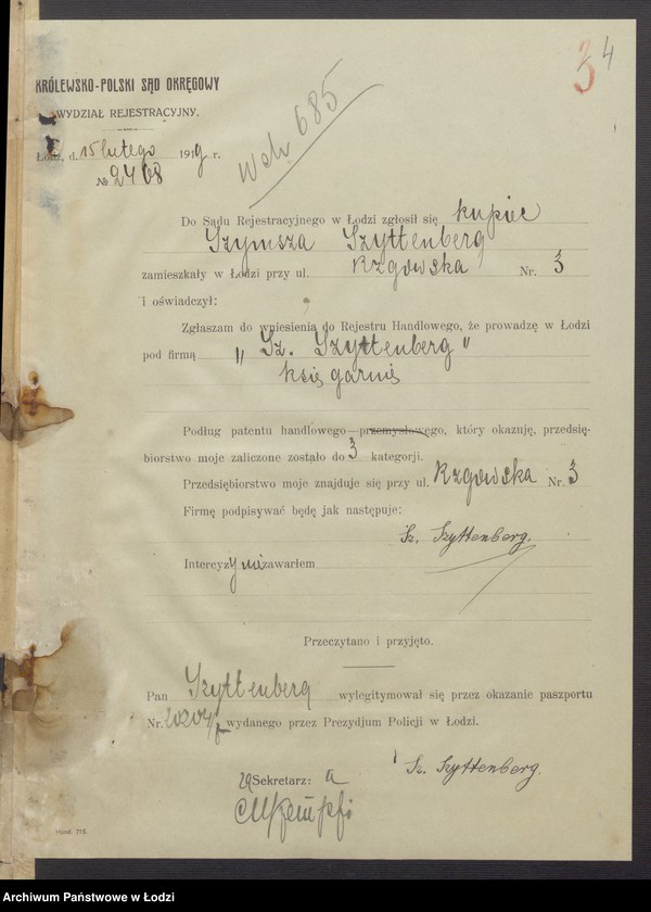 Obraz 6 z jednostki "Szymsza Szyttenberg- księgarnia"