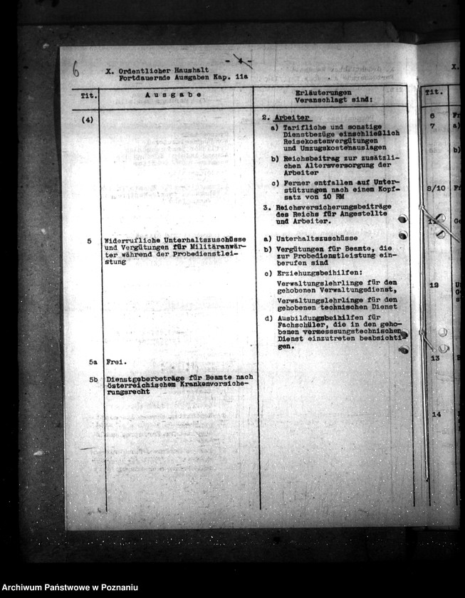 Obraz 10 z jednostki "Landeskultur- Verwaltung (Budżety)"