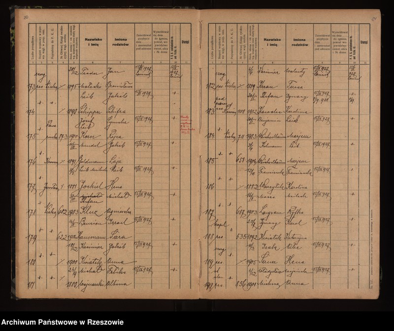 Obraz 13 z jednostki "Księga meldunkowa rezerwowych pospolitego ruszenia"