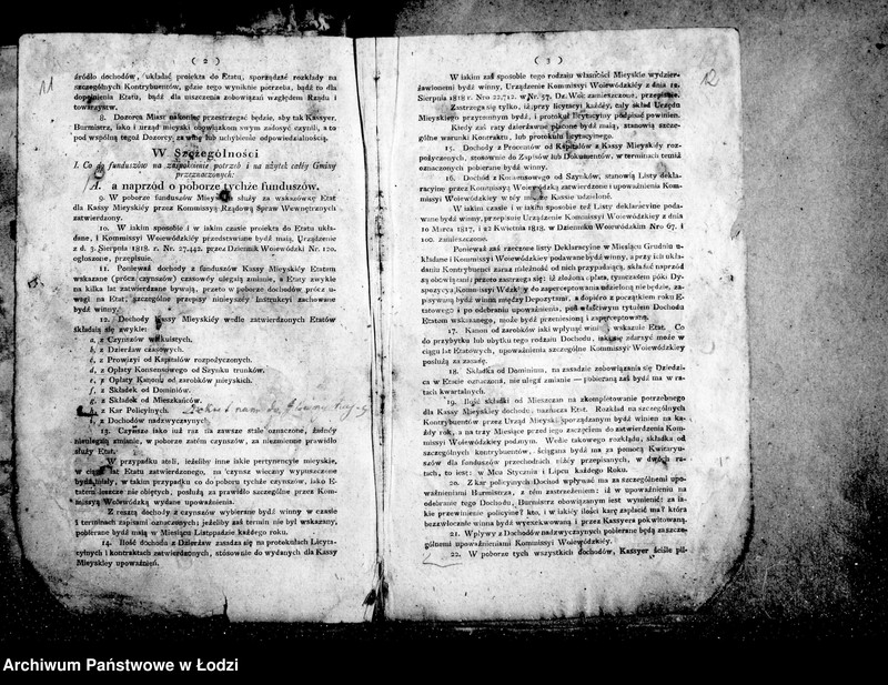 Obraz 12 z jednostki "Akta tyczące się różnych korespondencyj z władzami wyższymi"