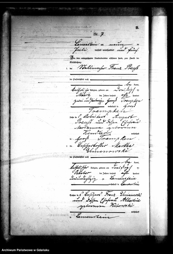 image.from.unit.number "Księga małżeństw"