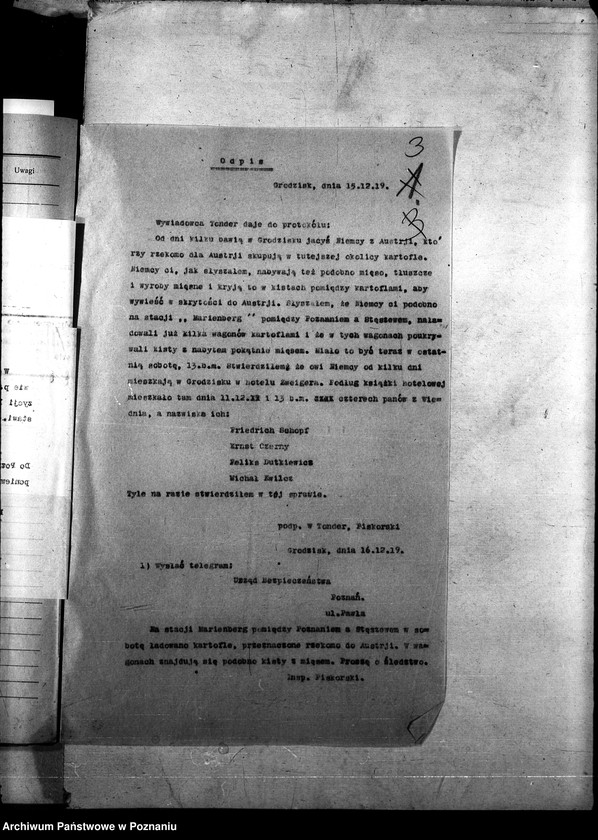 Obraz 7 z jednostki "Różne sprawy korespondencji małoznaczącej"