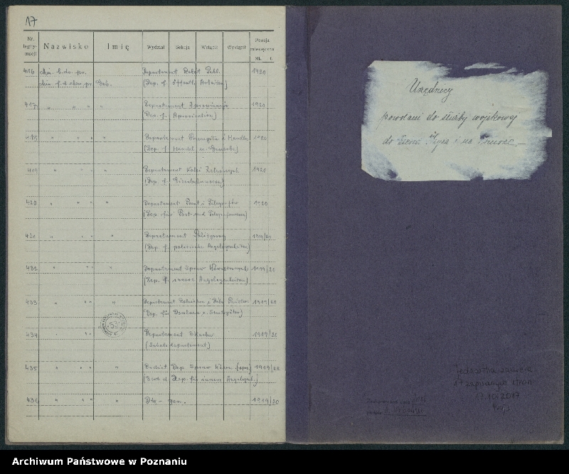 Obraz 11 z jednostki "[Spis dokumentacji]"