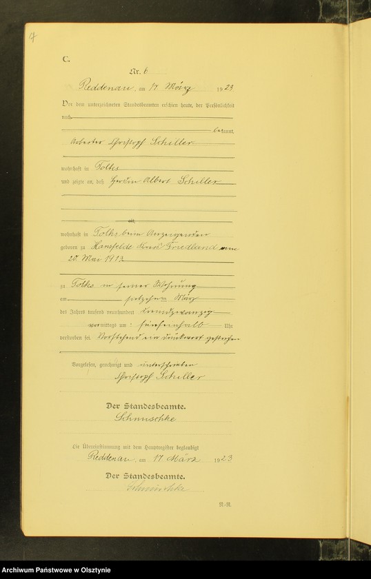 image.from.unit.number "Sterbe-Neben-Register Nr 1 - 20[ Księga zgonów - wtóropis ]"