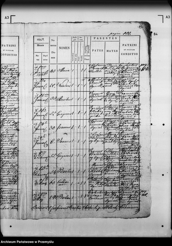 Obraz 19 z jednostki "[Kopie ksiąg metrykalnych parafii Krukienice z filią Ostrożec (dekanat Mościska)]"