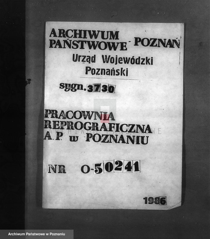 Obraz 1 z jednostki "Majętność /leśna/ Przygodzice w powiecie ostrowskim"
