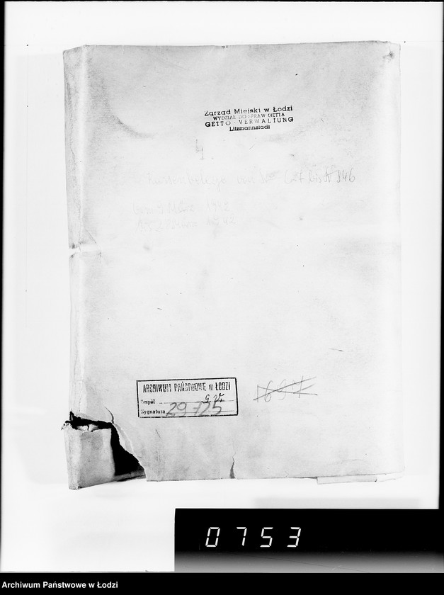 Obraz 4 z jednostki "4. Kassenbelege von nr 627- 846"