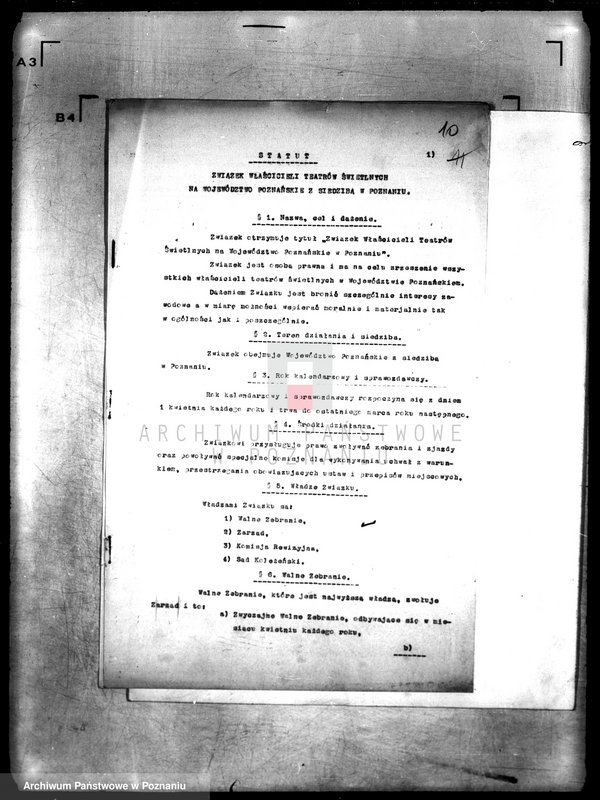 Obraz 14 z jednostki "/Związek Właścicieli Teatrów Świetlnych/"