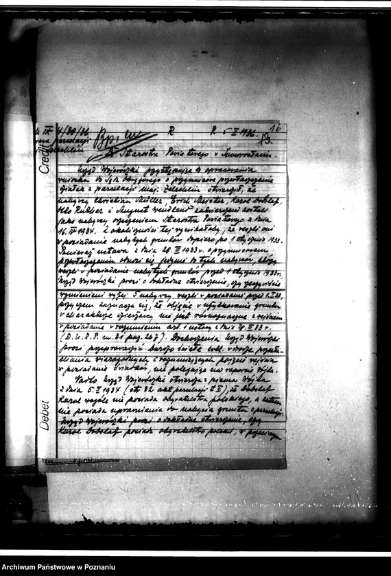 Obraz 20 z jednostki "Uregulowanie w trybie ustawy z dnia 28.III.1953 r. prawa własności rozparcelowanych gruntów majątku Zelechlin"