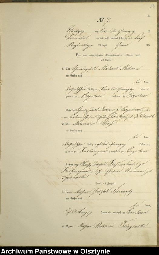 image.from.unit.number "Haupt-Heiraths-Register Nr 1 - 7"