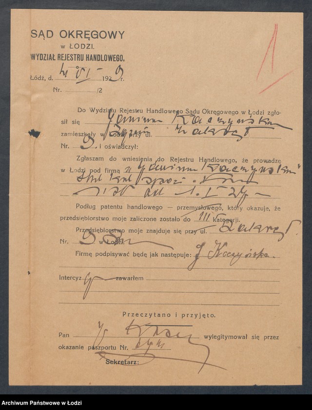 Obraz 3 z jednostki "Janina Kaczyńska- sklep kolonialno-spożywczy w Zgierzu"