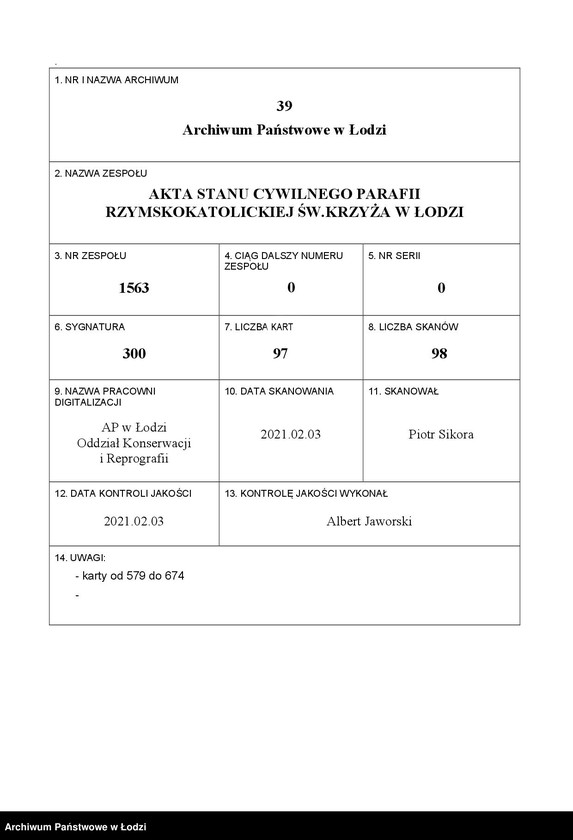 Obraz 1 z jednostki "Akta zgonów"