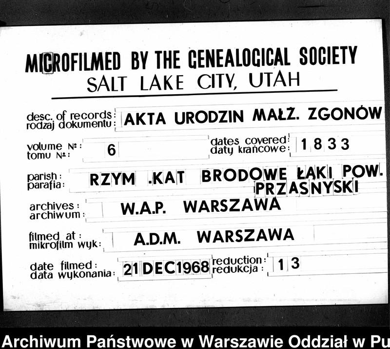 image.from.unit.number "Akta urodzeń, małżeństw i zgonów"