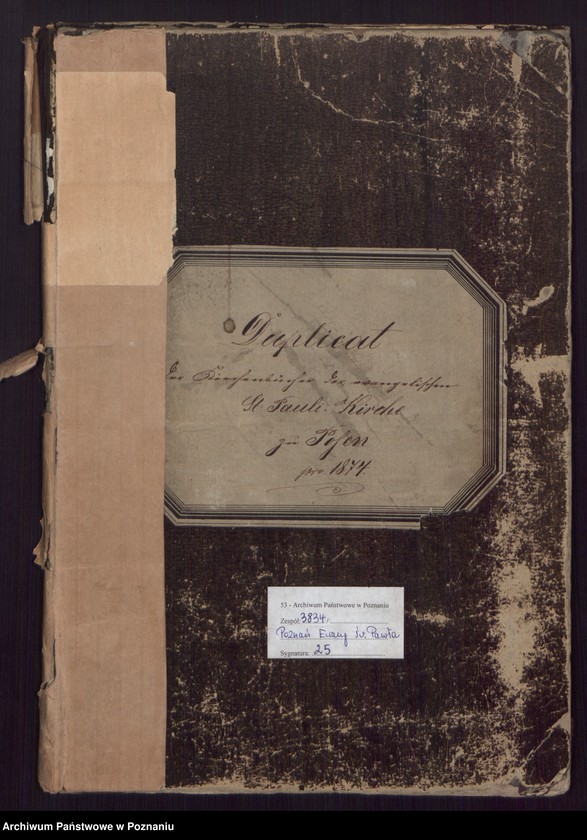 Obraz 2 z jednostki "[Akta urodzeń i chrztów, zgonów, ślubów]"