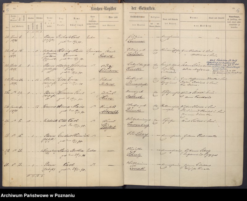 Obraz 6 z jednostki "Taufbuch"