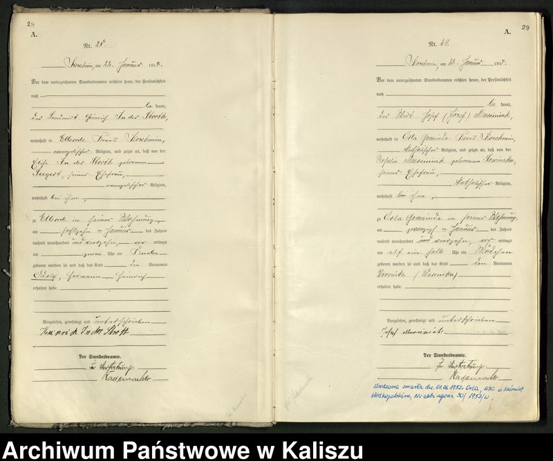 Obraz 18 z jednostki "[Księga urodzeń]"