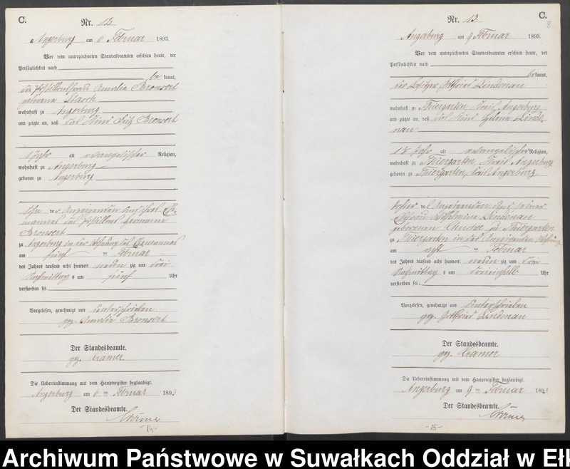 image.from.unit.number "Sterbe-Neben-Register des Preussischen Standes-Amtes Angerburg Kreis Angerburg"