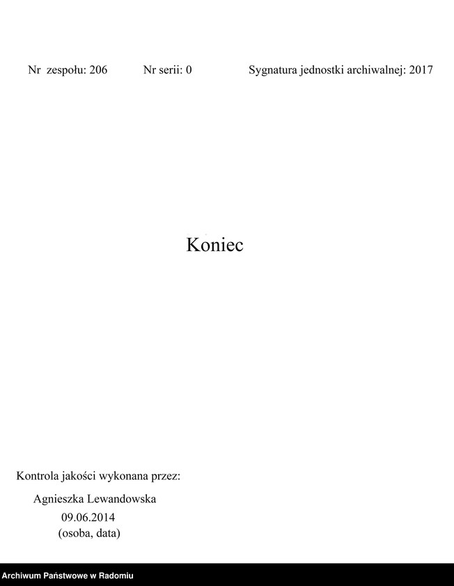 Obraz 2 z jednostki "Ogłoszenie pisane ręcznie tuszem informujące o Akademii żałobnej w dn. 7 listopada 1936 r w świetlicy Fabryki Broni ku uczczeniu rocznicy śmierci bohatera styczniowego Dionizego Czachowskiego"