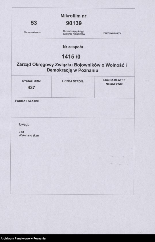 Obraz 5 z jednostki "Życiorysy powstańców wielkopolskich: K - tom XlV /Kujek Ignacy - Kurzawa Bronisław/."