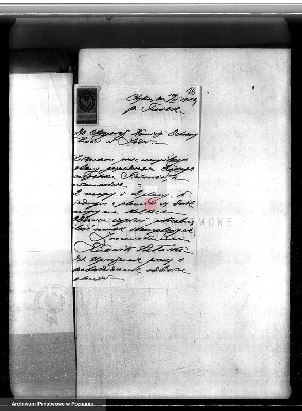 Obraz 20 z jednostki "Sprawa zmiany rodzaju użytkowania w związku z parcelacją powiat 19,5 ha gruntów leśnych w majątku Piorunów powiat koniński"