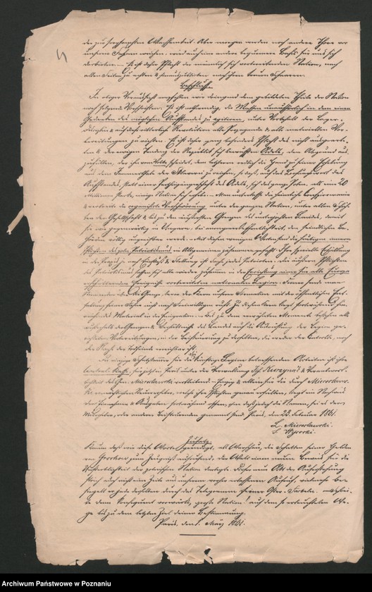 Obraz 7 z jednostki "A. betr. die polnische Emigration"