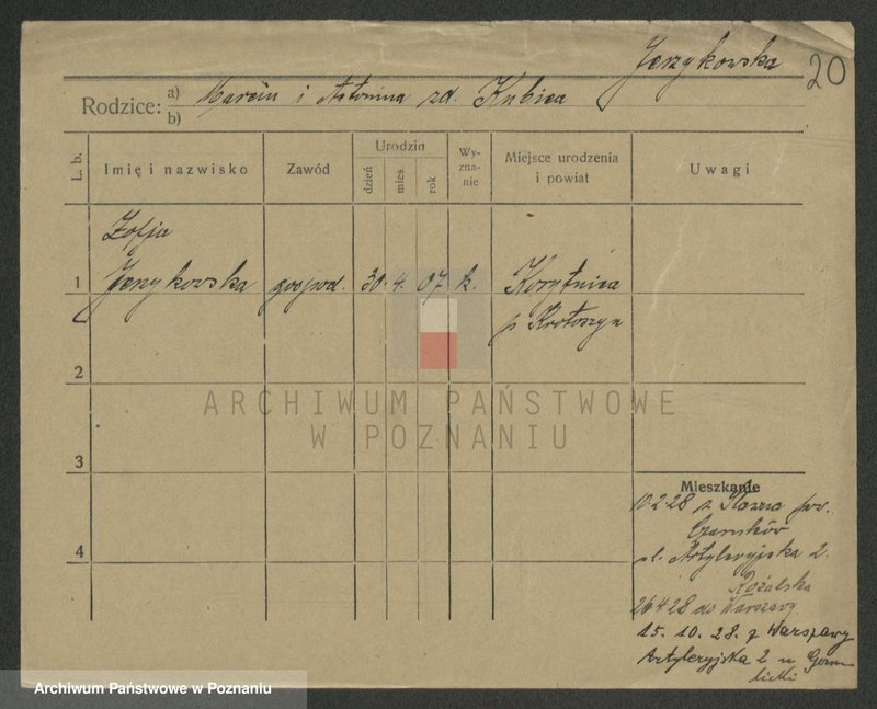 Obraz 20 z jednostki "Jernas - Jesionek"