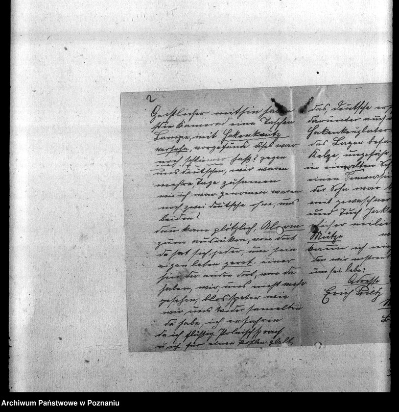 Obraz 6 z jednostki "Korespondencja w sprawie miejscowych Niemców ze Śląska, Wielkopolski i Poznania, którzy zginęli w 1939 roku"