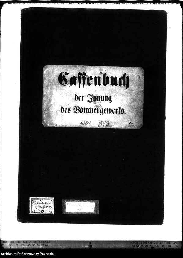 Obraz 4 z jednostki "Kassenbuch der Innung des Böttchergewerks."