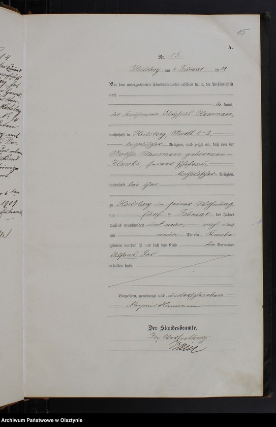 image.from.unit.number "Geburts-Haupt-Register Nr 1 - 165"