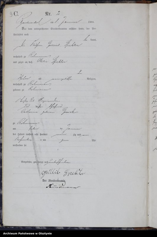 image.from.unit.number "Sterbe-Haupt-Register Nr 1 - 190"