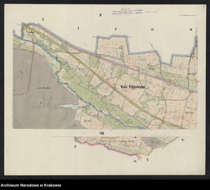 image.from.unit.number "Wola Filipowska in Galizien Krakauer Kreis. Bezirk Krzeszowice"