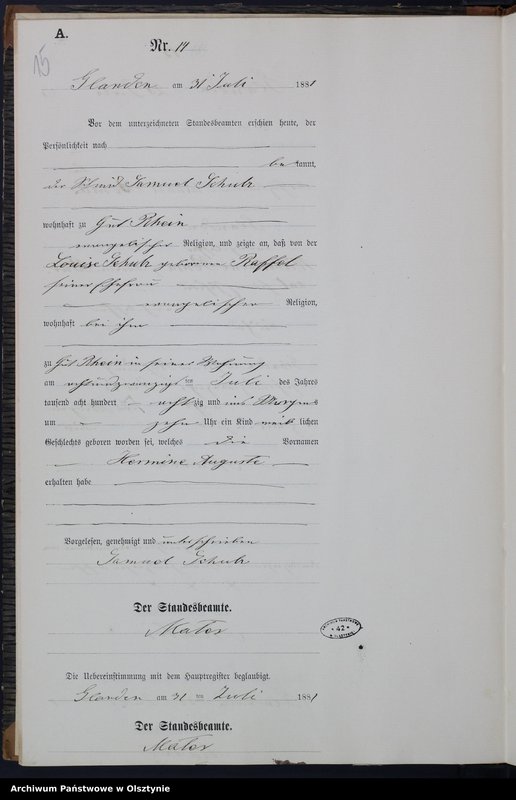 image.from.unit.number "Geburts-Neben-Register Nr 1 - 19"