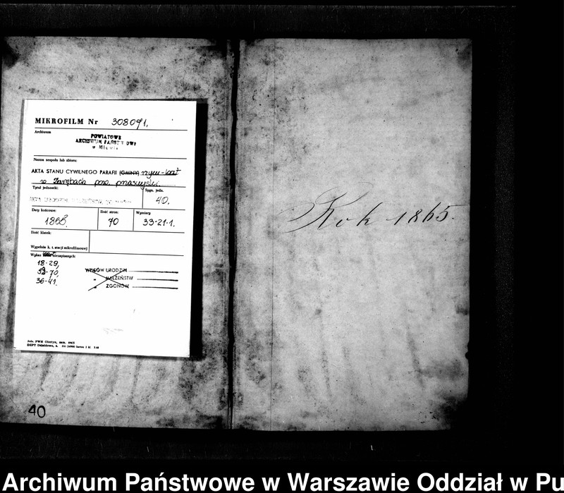 image.from.unit.number "Akta urodzeń, małżeństw i zgonów"