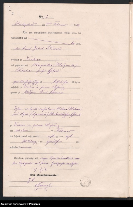 Obraz 5 z jednostki "Księga zgonów"