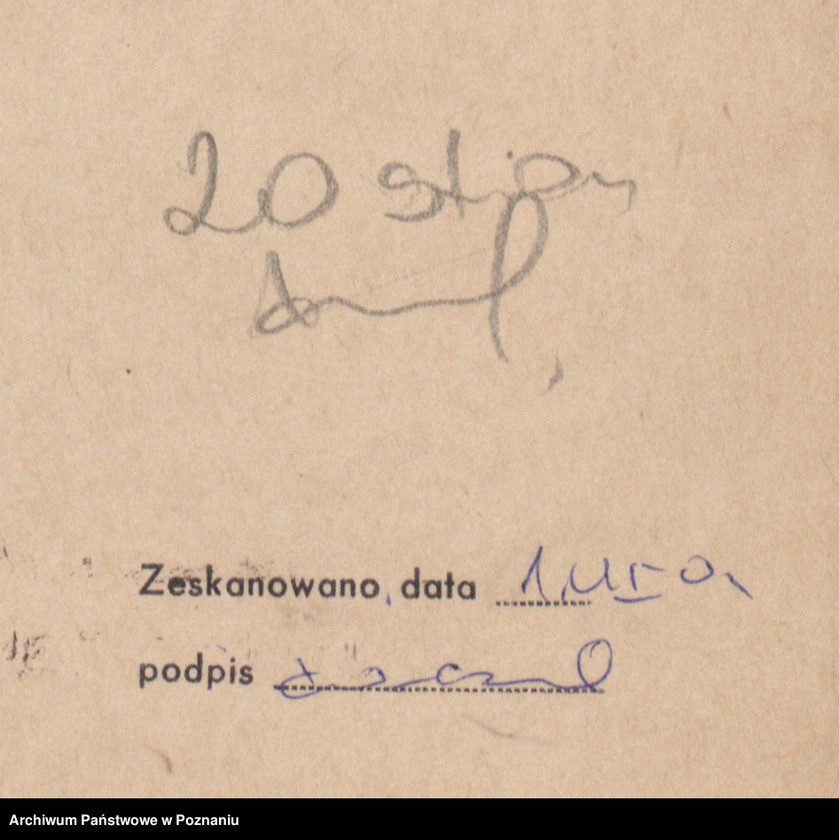 image.from.unit.number "Acta specjalia betreffen Verlängerung der jarotschiner Kreisbahn von Twardow über Kurcew, mamoty, Skrzypno bis Wola"