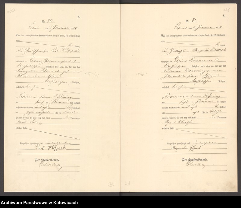 image.from.unit.number "Księga urodzeń T.I nr 1-399"