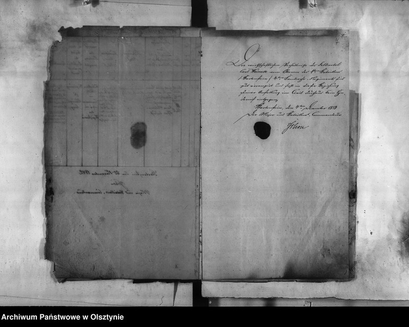 image.from.unit.number "Anstellung des Bezirks-Feldwebel Weineck [Carl]"