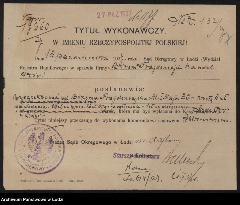 Obraz 9 z jednostki "Binem Frajdenrajch- sprzedaż skór"