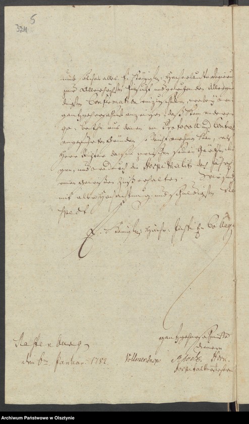 image.from.unit.number "Wegen der auf Erbpacht auszuthuenden Sechs Bruchbeete bey den Rastenburgschen Amts Hospital"