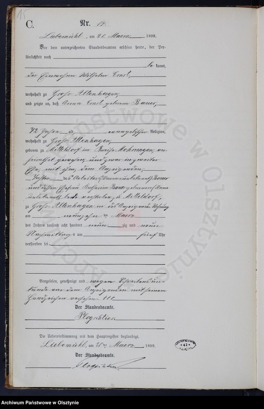 image.from.unit.number "Sterbe-Neben-Register Nr 1 - 65"