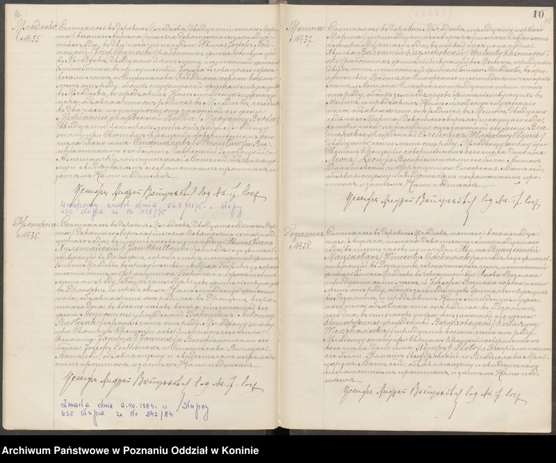 Obraz 12 z jednostki "Księga akt urodzenia, małżeństwa, zgonu [...] [za] 1914 rok"
