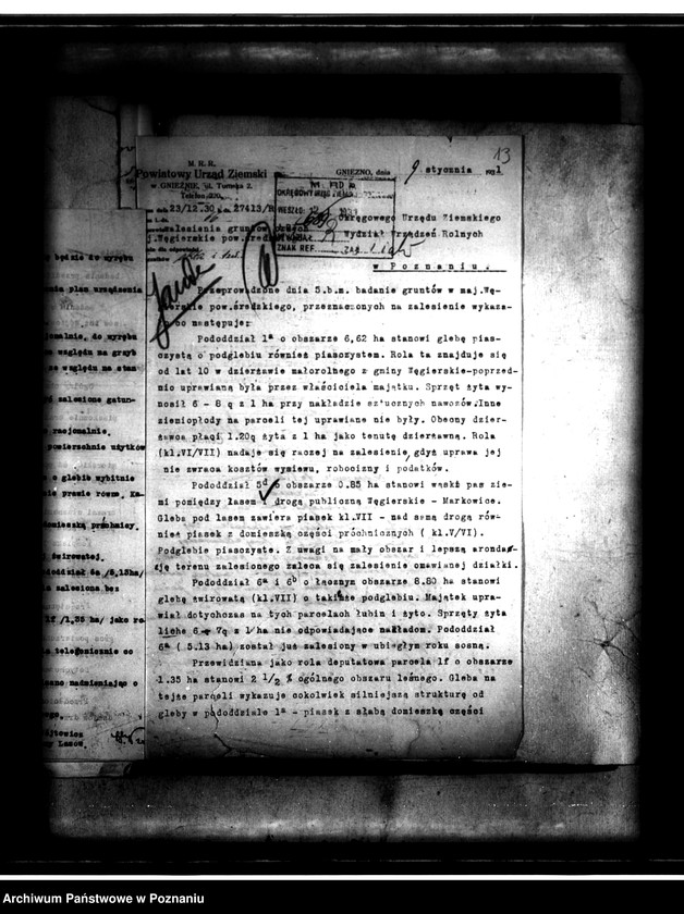 Obraz 18 z jednostki "Majątek Węgierskie powiatu średzkiego wyłączenie z art.4 i 5 ustawy o wykonanie reformy rolnej Włodzimierz Ziołecki"