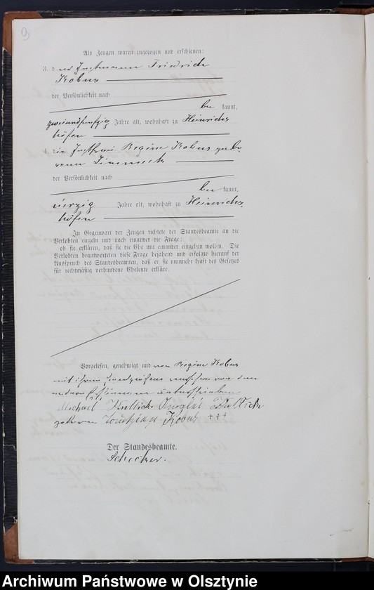 image.from.unit.number "Heiraths-Haupt-Register Nr 1 - 19"