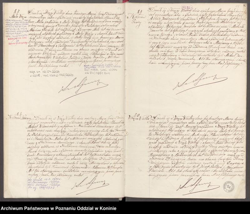 Obraz 10 z jednostki "Księga akt urodzeń, małżeństw, zgonów za 1916 rok"