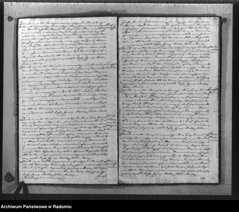 image.from.unit.number "Duplikat akt religijno-cywilnych gminy i parafii Brzóza na rok 1839"