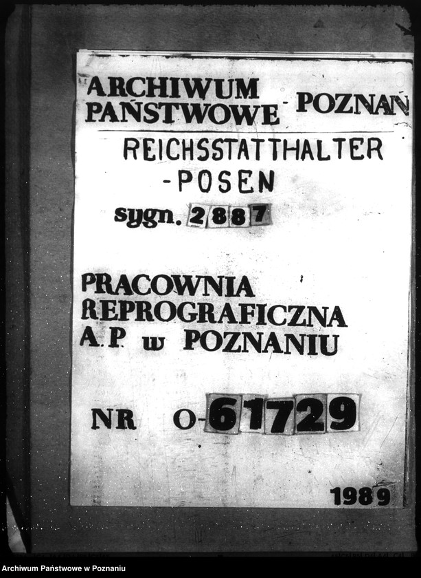 Obraz 13 z jednostki "Übernahme der für die Ordnungspolizei und Staatliche Kriminalpolizei erforderlichen Dienstgebäude und Dienstgrundstücke Allgemeines."