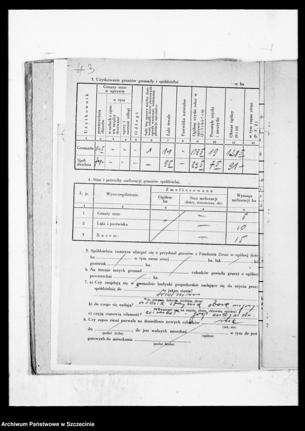 Obraz 7 z jednostki "Rolniczy Zespół Spółdzielczy "Jutrzenka" z siedzibą w Dobropolu powiat Chojna - organizacja"